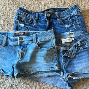 Summer Shortie Lot: AE, Abercrombie and Hollister